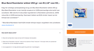 Gratis Blue Band Roombeter (via cashback) via Scoupy