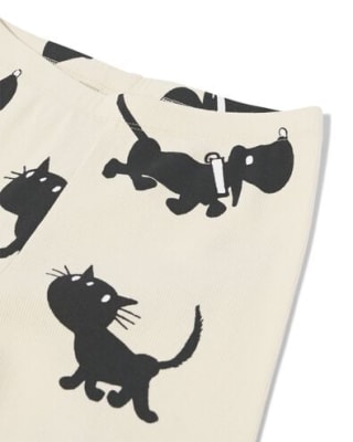 Takkie en Siepie kinderpyjama rib wit voor €10,49 bij de Hema