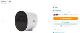 ARLO Go 2 Slimme buitencamera voor €199 bij Art & Craft
