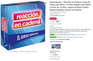 Juego de mesa marca Ravensburger - Reacción en Cadena (oficial) por 19,60€