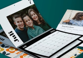 3 halen 1 betalen op wandkalenders bij Vistaprint