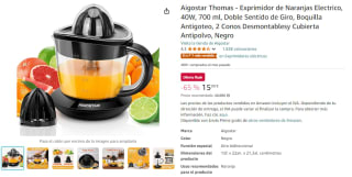 Exprimidor de Naranjas Eléctrico de 40W, 700 ml por tan solo 15,99€