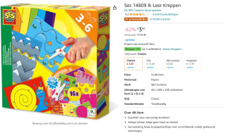 SES Creative ik leer knippen knutselset voor €3 bij Amazon NL