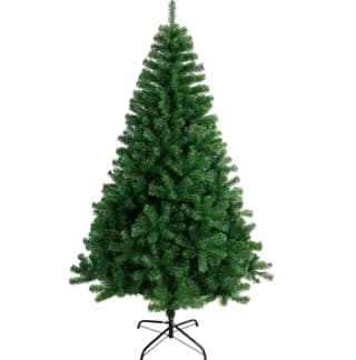 Árbol de Navidad 150cm Abeto Extra Relleno Hoja Espumillón por tan solo 8,33€