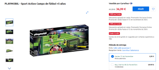 30% Extra descuento en Playmobil en Carrefour grandes ofertas