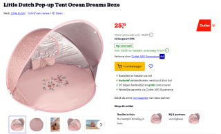 Little Dutch Pop-up Tent Ocean Dreams Roze voor €25,71 bij Bol.