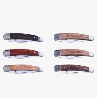 Juego de navajas Laguiole 6 PACK Cuchillo marrón oscuro por 57€