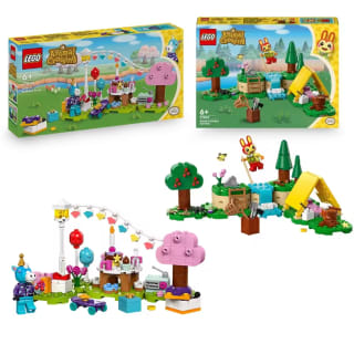 Pack Lego 77046 Animal crossing fiesta cumpleaños + Lego 77047 Animal crossing actividades con Coni por 27,07€ (cuenta nueva por 16,24€)
