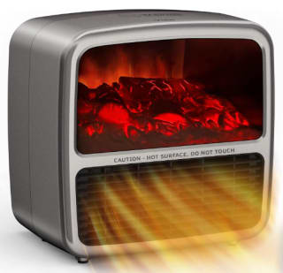 Mini Calefactor Portátil Silencioso 1500W por 11.99€