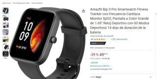 Amazfit Bip 3 Pro Smartwatch por 49,60€