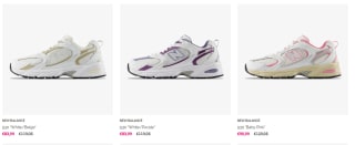 Diverse New Balance 530 schoenen voor €83,99 per paar bij Sneakerbaas