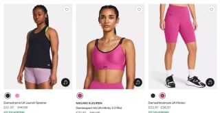 Tot 50% korting tijdens de Under Armour outlet