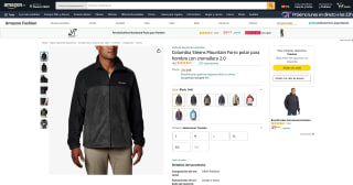 Forro polar Columbia por 29,49€