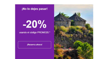 20% de descuento en Hotel Selwo lodge