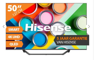 Hisense 43A70GQ 4K QLED TV voor €399,20 bij expert