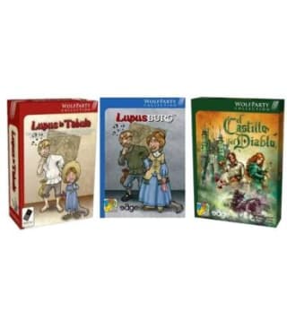 PACK Lupus (Lupus in Tabula + Lupusburg + El Castillo del Diablo) por 10€