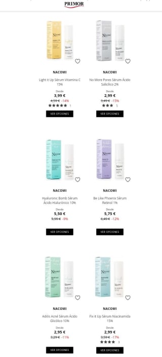 -50% de Descuento en la Segunda Unidad Nacomi.