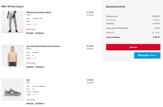 25% extra korting op de outlet van New Balance met de kortingscode