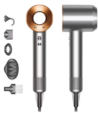 Dyson Supersonic HD07 haardroger incl. 5 opzetstukken koper/nikkel voor €369 bij Ibood