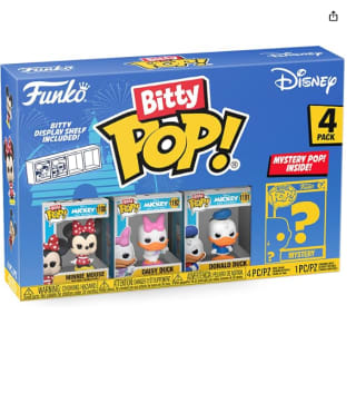 Funko Bitty Pop! Disney - Minnie Mouse (red Dress), Daisy Duck, Donald Duck Y una Minifigura Misteriosa Sorpresa por 6.49€
