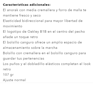 Chaqueta acolchada para Hombre Oakley Verve por 49.99€