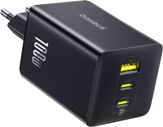 Baseus Enerfill USB C oplader, 100 W, 3-poorts voor €29,99 bij Amazon