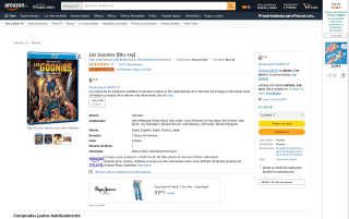 Los Goonies 1985 Bluray por 6,15€