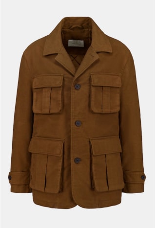 Emidio Tucci Chaqueta de hombre tipo field jacket en tejido moleskin por 79,60€
