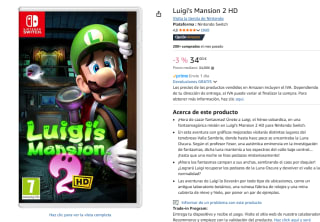 Videojuego Luigi's Mansion 2 HD Nintendo por 34€