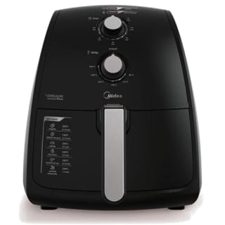 Fritadeira Sem Óleo, modleo Air Fryer Midea de 4 L na cor preta - R$ 313,68
