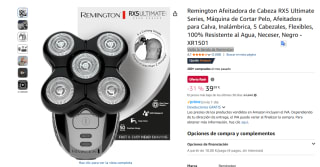 Remington Afeitadora de Cabeza RX5 Ultimate Series por 39,99€