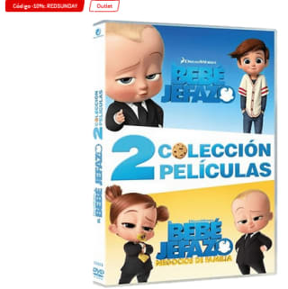 Pack El Bebé Jefazo + El Bebé Jefazo 2 Negocios De Familia 2 DVD