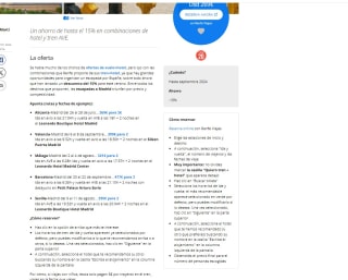 Finde en Madrid: 2 noches y alta velocidad para 2 desde 269€