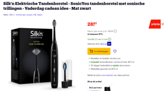 Silk'n SonicYou Mat Zwart Tandenborstel voor €28,97 bij Bol.com
