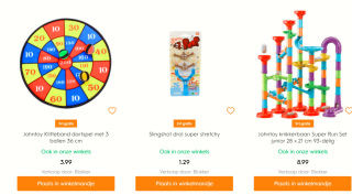 2+1 gratis op alle speelgoed bij Blokker