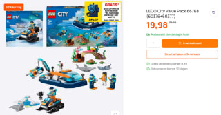 LEGO City Value Pack 66768 (60376+60377) bij Top1Toys