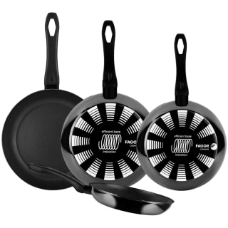 Set de 4 sartenes FAGOR INDUTHERM de 20 + 24 + 26 + 28 cm por 26.21€