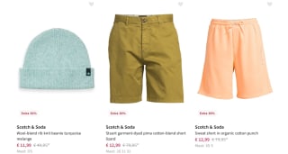 30% extra korting op Scotch & Soda items in de sale tot 80% bij Otrium