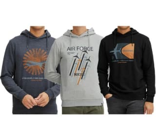 INDICODE Forzo heren hoodie in diverse kleuren voor €10,16 bij Outlet46