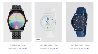 Recopilación de relojes desde 13,50€