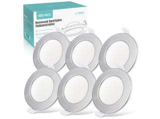 Pack 6 Focos LED Empotrables 26 mm 3000K blanco por solo 13,49€