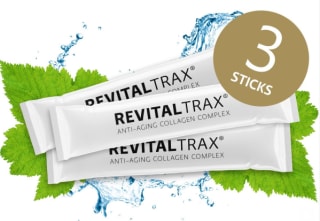 Gratis RevitalTrax 3 sticks verpakking