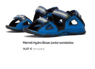 Sandalias para Peques Merrell Hydro Blaze por 14.87€