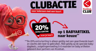 Baby dagdeals bij Kruidvat [ woensdag 2 augustus ]