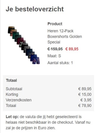 Muchachomalo Heren 12-Pack Boxershorts voor €78,90 dmv codes bij Muchachomalo