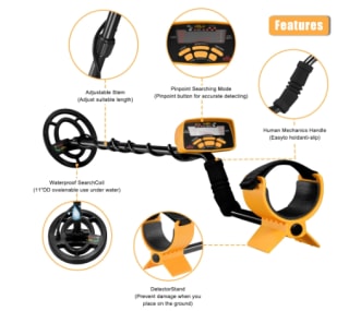 Detector de metales modelo Metal MD6250 por 84,11€