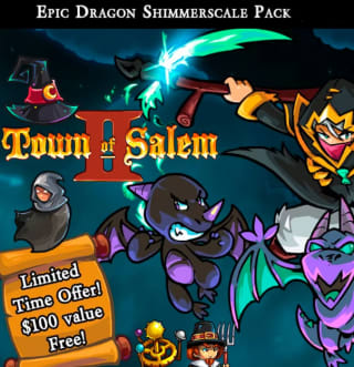 Gratis Dragon Shimmerscale Pack Town of Salem 2 Epic Games