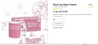 Pack Les 2 Marmottes Les Idées Fusent Infusion et son Mug Assorti à 9,90€