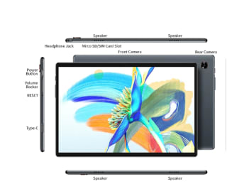 Teclast-Tableta M40 Pro, dispositivo don pantalla de 1920x 120, 6GB RAM, 128GB Rom