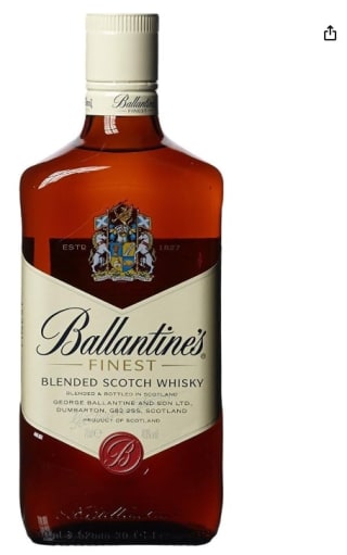 Ballantine's Finest Whisky Escocés de Mezcla, 700ml por 11,50€
